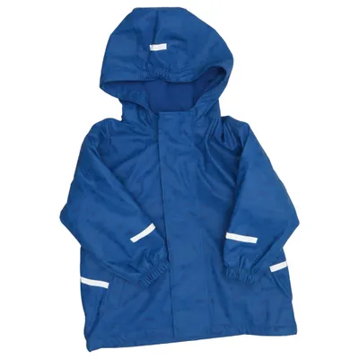 Regnjakke (Blå) fra Pocopiano Polyester