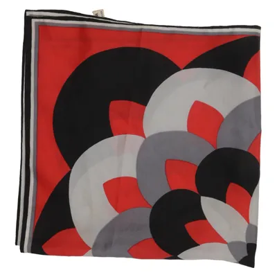 Neckerchief (Red, Black, Gray) from Trevira Polyester