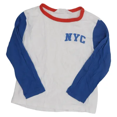 T-shirt à manches longues (Blanc, Multicolore) de H&M Kids Coton