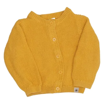 Cardigan (Geel) van Lindex Baby Katoen