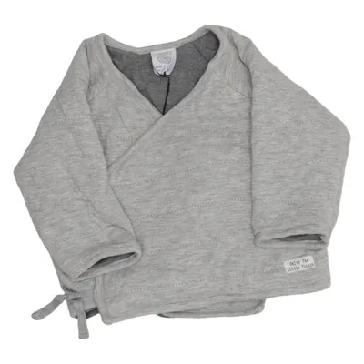 Jacket (Gray) from Lindex Newborn Cotton, Polyester, Viscose