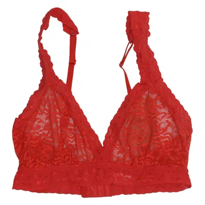Bralette (Red) from Lace Laboratory Elastane, Polyamide