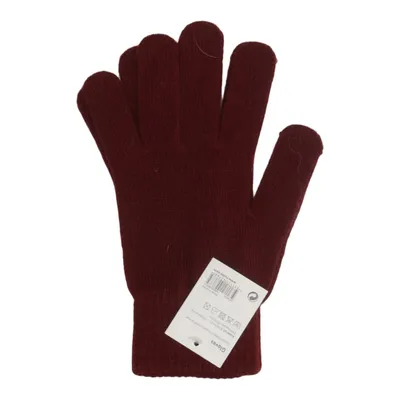 Gloves (Red) from Rusta Acrylic, Elastane, Polyamide, Polyester