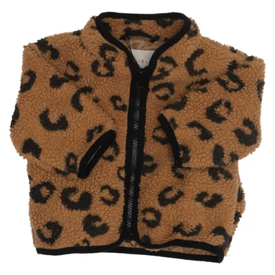 Fleecejacka (Brun, Svart) från Minimarket Polyester