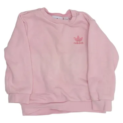 Sweatshirt (Roze) van Adidas Katoen, Elastaan, Gerecycled polyester