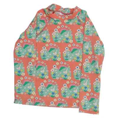 Zwemshirt (Roze, Groen, Wit) van Baby Boden Elastaan, Polyamide, Polyester