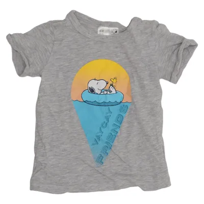 T-shirt (Grijs) van Sesame Street x H&M Katoen, Viscose
