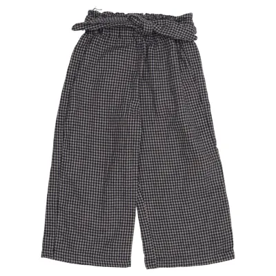 Pantalon (Bleu, Blanc) de Zara Coton, Polyester, Viscose