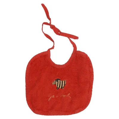 Bavoir (Rouge, Multicolore) de Janosch