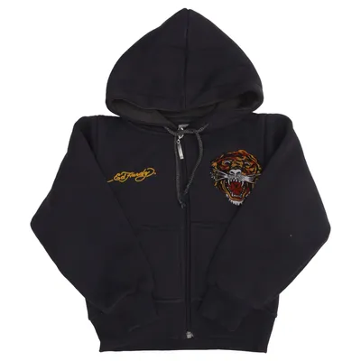 Sweat à capuche (Gris) de Ed Hardy Coton
