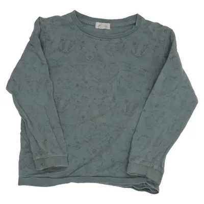 Lange mouwen shirt (Groen) van Newbie by KappAhl Katoen