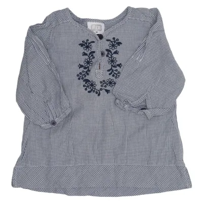 Robe (Bleu, Blanc) de Fix by Lindex Coton