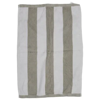 Håndklæde (Beige, Hvid) fra H&M Home Bomuld