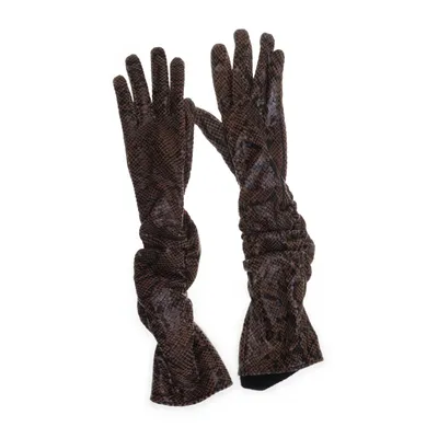 Operahandskar (Brun, Flerfärgad) från Gestuz Skinn