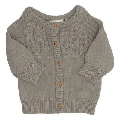 Kofta (Lil' Atelier Nbmdajan Ls Knit Card Lil) från Lil' Atelier Ekologisk bomull, Återvunnen bomull