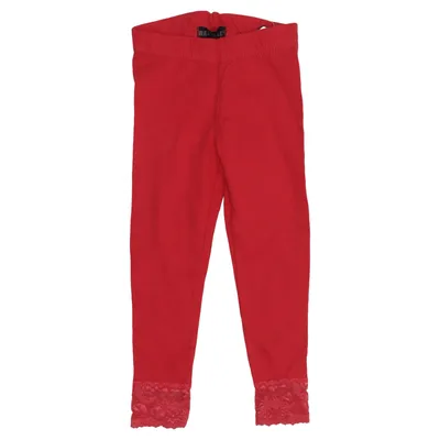 Leggings (Red) from Revival Cotton, Elastane