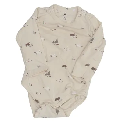 Body (Beige, Flerfarvet) fra Åhléns Kids Bomuld, Elastan