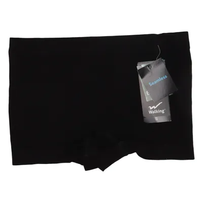 Short de compression (Noir) de Walking Bambou, Élasthane, Polyamide