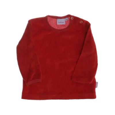 Collegetröja (Röd) från Juliet Bomull, Polyester