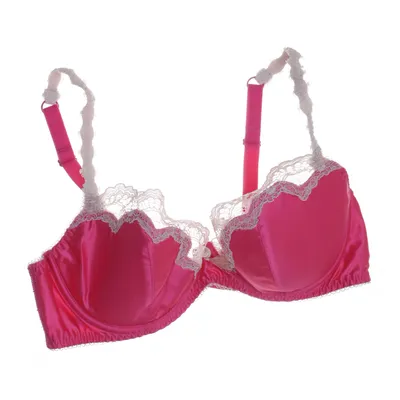 Bra (Pink, White) from Von Follies by Dita Von Teese Elastane, Nylon, Polyester