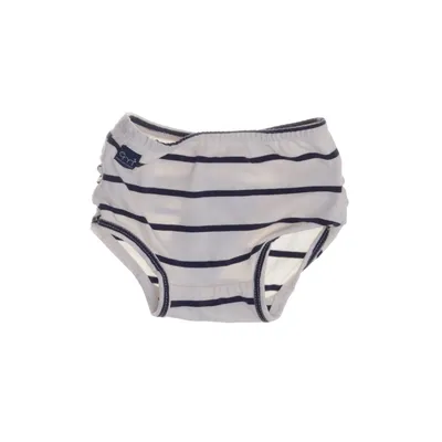 Onderbroek (Wit, Blauw) van Emma och Malena Katoen, Elastaan