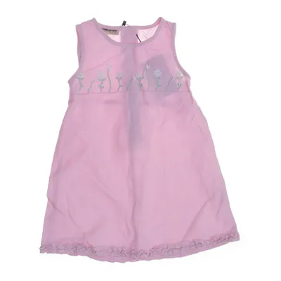 Jurk (Roze, Meerkleurig) van Mini Stars Linnen, Polyester, Viscose