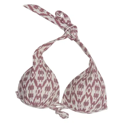 Sports bra (Beige, Purple) from Cross Sportswear Elastane, Polyamide