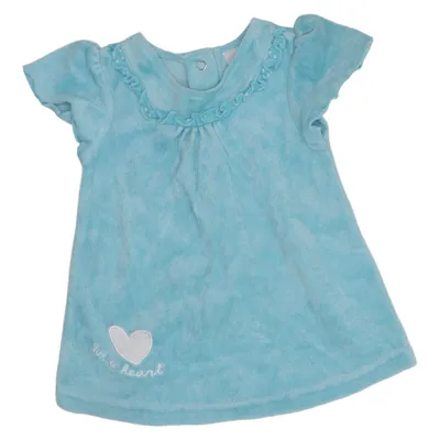 Robe (Bleu) de Baby Club Coton, Polyester