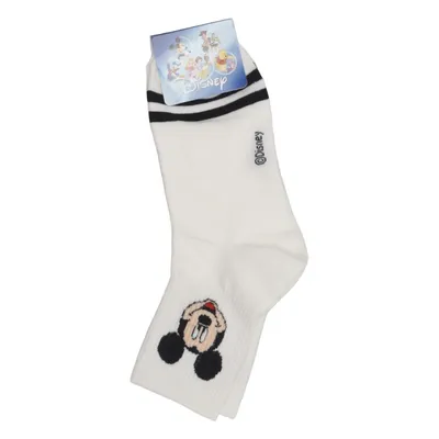 Strümpfe (Weiß, Schwarz) von Disney Baumwolle, Polyester, Polyurethan