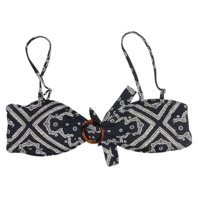 Bikini top (Blauw, Wit) van Malina Elastaan, Polyamide, Gerecycled polyester