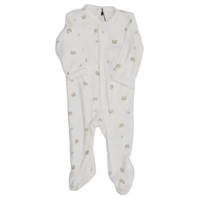 Sparkedragt (Hvid) fra Newbie by KappAhl Bomuld, Polyester