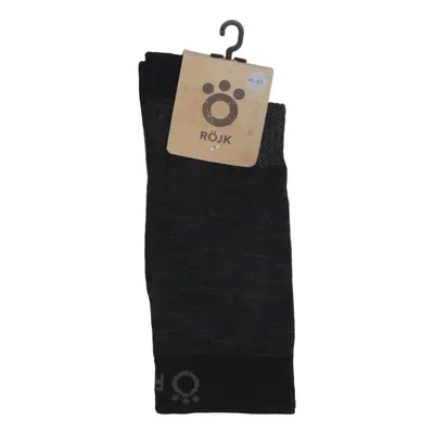 Chaussettes (Gris, Noir) de Röjk Élasthane, Laine de mouton, Polyamide