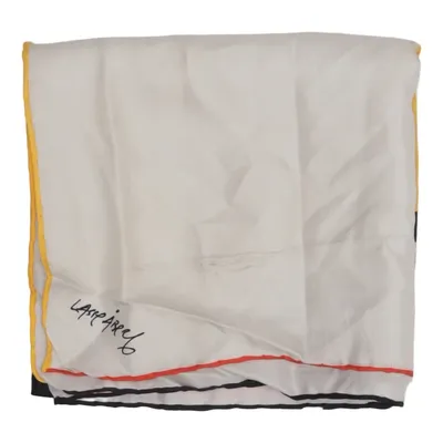 Neckerchief (White, Multicolored) from Lasse Åberg Silk