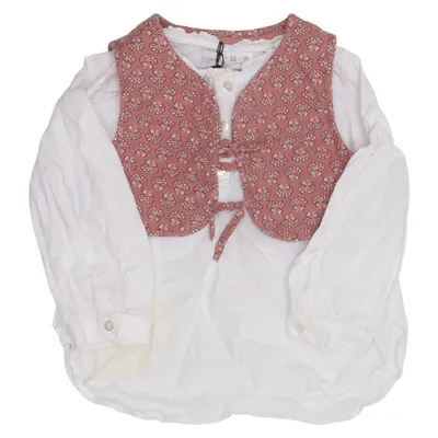 Set (Vit, Röd) från Zara Bomull