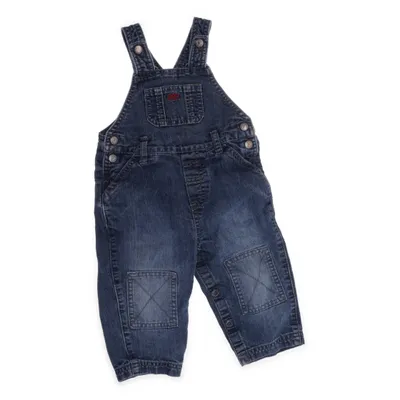 Hängselbyxor (Blå) från Fix Bomull, Polyester