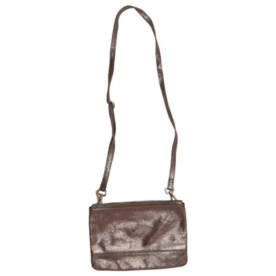 Shoulder-bag (Brown) from Accessorize Leather, Polyester