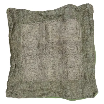 Cushion cover (Green, Beige) from Indiska Cotton, Viscose