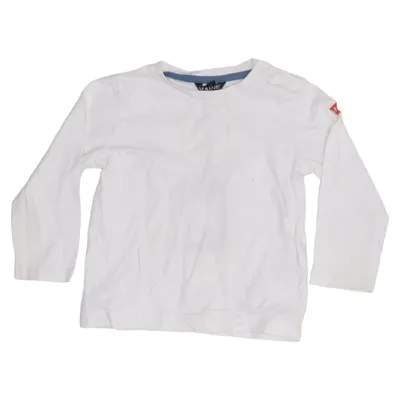 Långärmad t-shirt (Vit) från New England Bomull