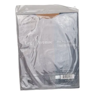 Stay-ups (Plus Size Sheer Thigh Hi Stockings) från Leg Avenue