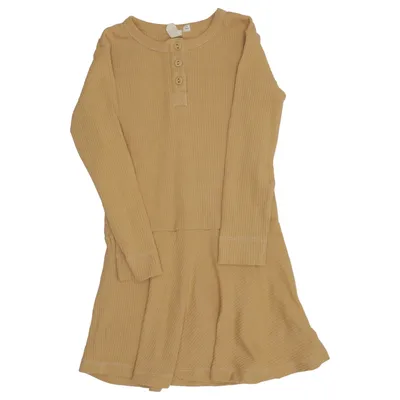 Robe (Beige) de Oii Coton, Élasthane