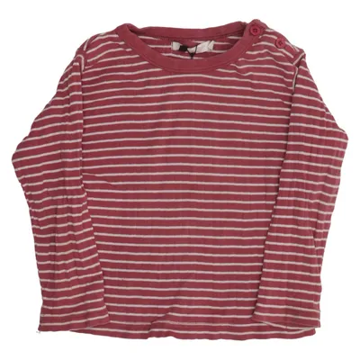 Långärmad t-shirt (Röd, Vit) från Name It