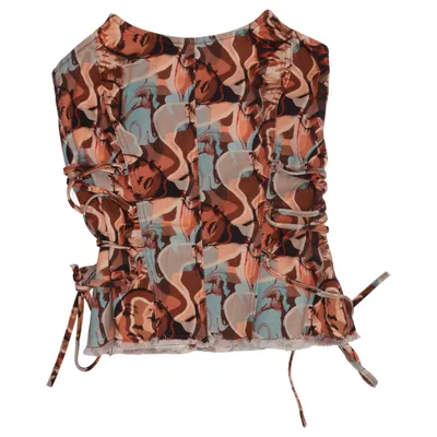Tube top (Bruin, Meerkleurig) van AsYou Katoen