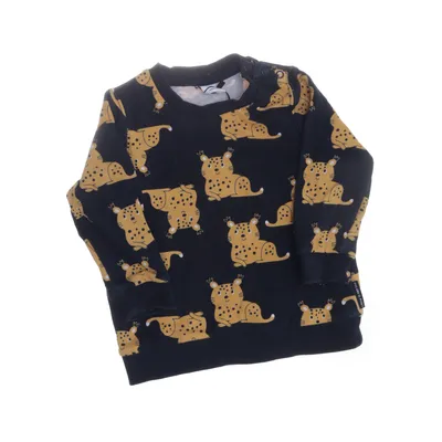 Collegetröja (Blå, Gul) från Polarn O. Pyret Ekologisk bomull