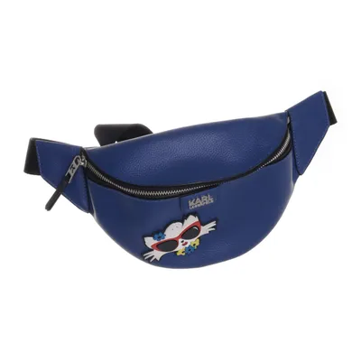 Midjeväska (Blå, Svart) från Karl Lagerfeld Skinn