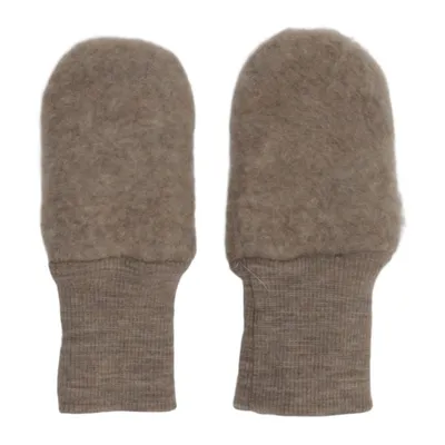 Mittens (Beige) from Huttelihut Wool