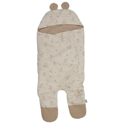 Swaddle sack (Beige, Brown) from Cam Cam Copenhagen Organic cotton, Recycled polyester