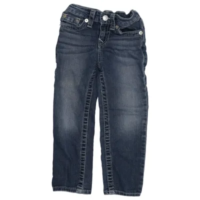 Spijkerbroek (Blauw) van True Religion Katoen, Elastaan, Polyester