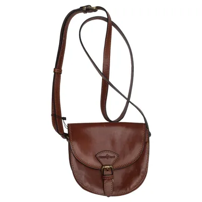 Shoulder-bag (Brown) from Gianni Conti Leather