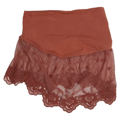 Soutien-gorge bandeau (Rouge) de Garage Coton, Élasthane, Polyamide