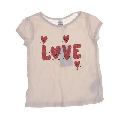 T-shirt (Beige, Rouge) de LC Waikiki Coton